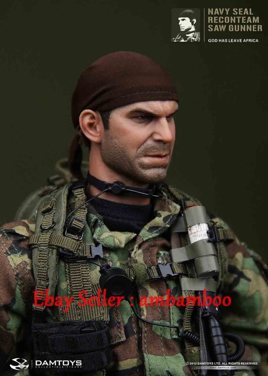 ミリタリー Navy Seal Recon Team Saw Gunner 1/6 DAMTOYS 1/6 NO.93012 Saw Gunner-Navy Seal Reconteam Soldier Action