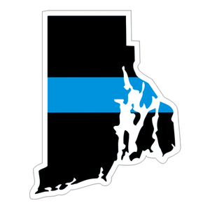 Rhode-Island-RI-State-Thin-Blue-Line-Police-Sticker-Decal-216-Made-in-U-S-A