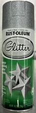 Rust-Oleum Silver Glitter Spray Paint - Multi-Surface - 10.25-ounce Can- Silver