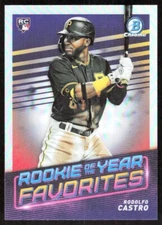 2022 6913D Bowman Rookie of the Year Favorites REFRACTOR Rodolfo Castro Rookie
