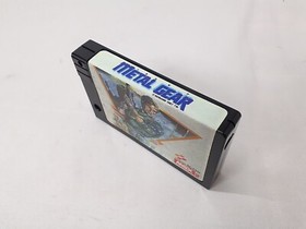 Metal Gear MSX 2 Game Cartridge Konami Boxed Manual CIB Tested