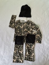 Camo Boys Costume Size 12