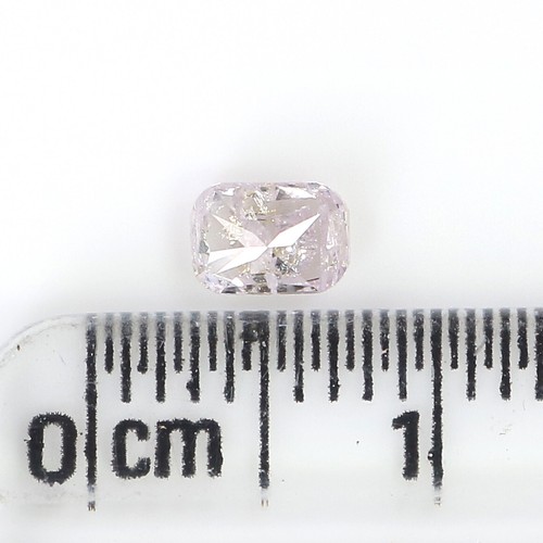 0.38 CT Natural Loose Cushion Shape Diamond 4.60 MM Pink Color Diamond LQ3106 - Picture 6 of 8