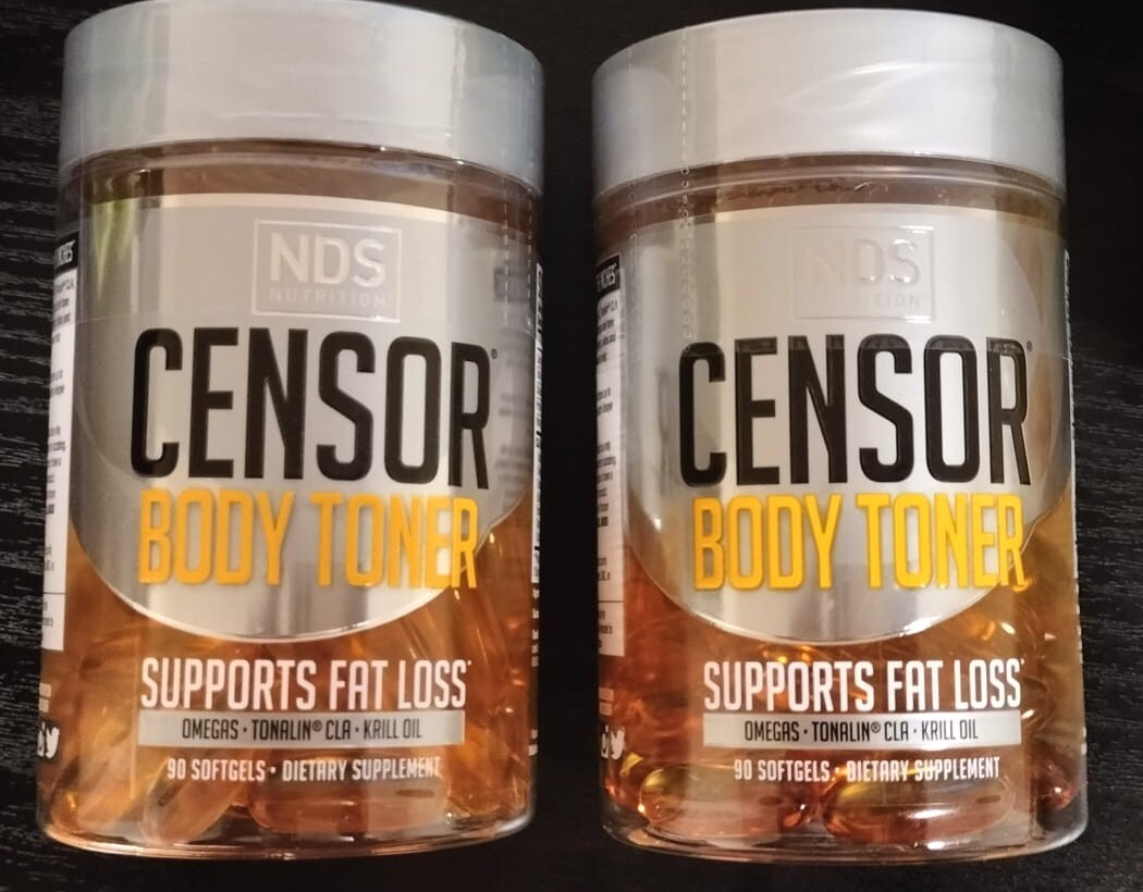 Nds Censor Body Toner Tonalin Dietary Softegels 180 Count 🇺🇸seller, 💯