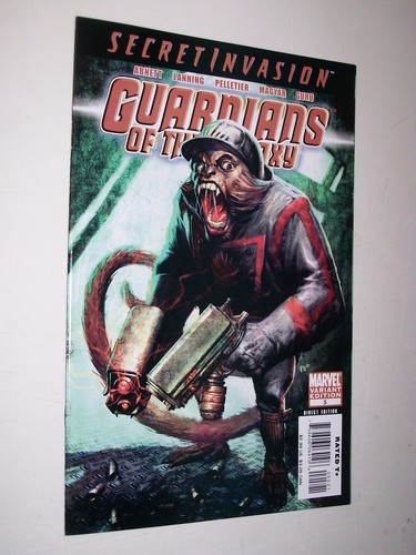 Guardians of the Galaxy (2008) #5 Nic Klein 1:10 Monkey Variant VF/NM