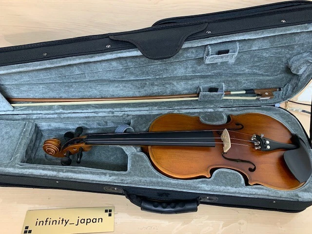 Hallstatt V-12 Violin Model 4/4 size with Bow and Rosin Semi-Hard case free ship