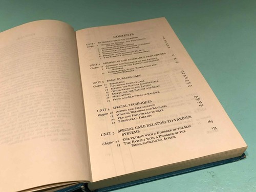 Nursing Care Of The Patient W. B. Smith Y. L. Lew book 1969 - Picture 7 of 12