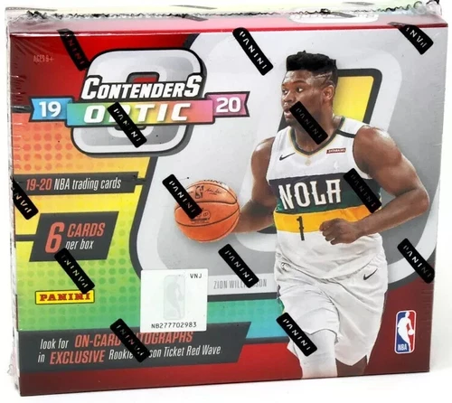 2019-20 Panini Contenders Optic TMALL NBA Hobby Box   -  Factory Sealed