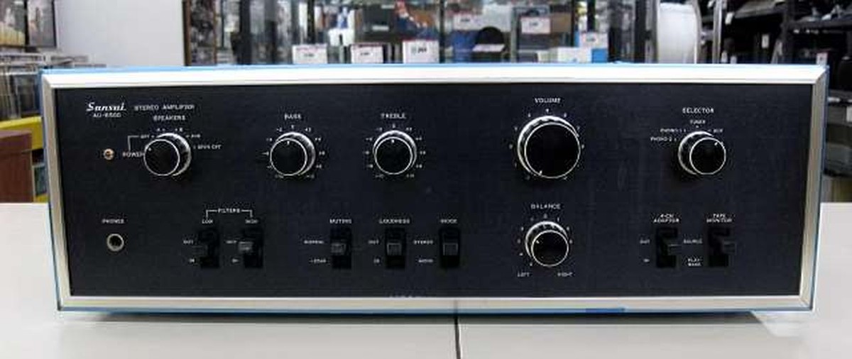 Sansui AU-6500 Integrated Amplifier Black Good Condition Used | eBay