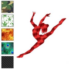 Dancer Ballerina, Vinyl Decal Sticker, 40 Patterns 3 Sizes, 841