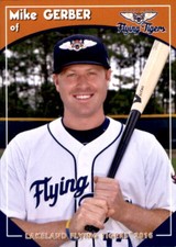 2016 Lakeland Flying Tigers Grandstand 8 Mike Gerber Nashville Tennessee TN Card