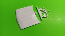 61 1961 Chevy Impala Ss 409 125 Amt Hood With Hinges Model Car Parts