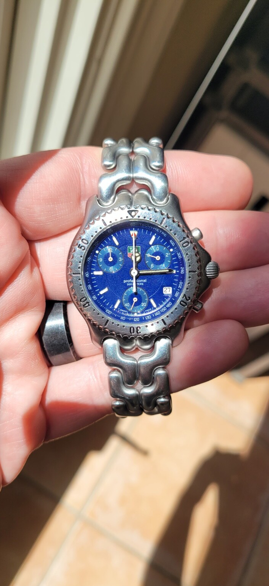 TAG Heuer SEL Blue Men's Watch - CG1114.BA0473 for sale online | eBay