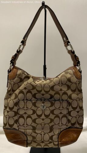 Gently Loved Certified Authentic Brown/Beige Coac… - image 1