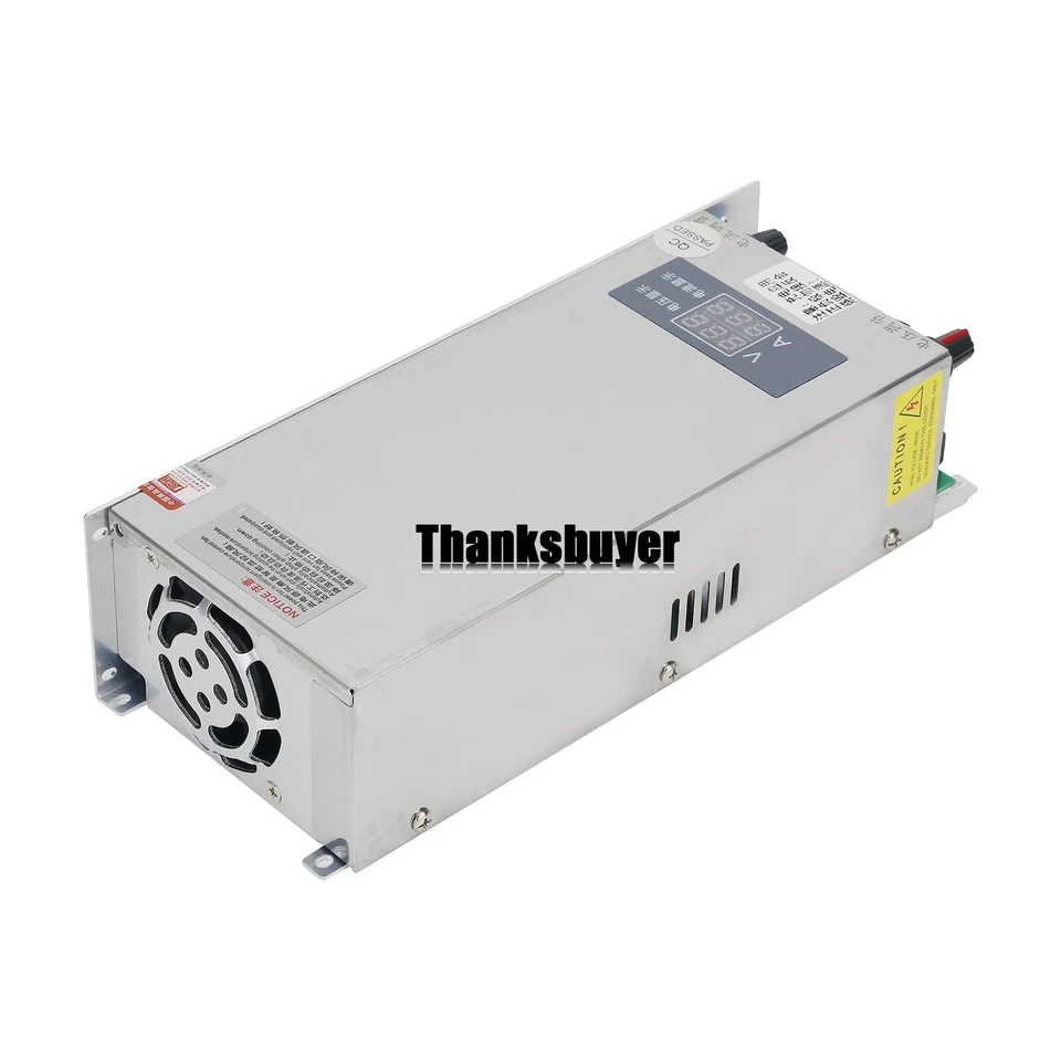 0-24VDC 0-33A 800W Switching Power Supply Adjustable Voltage &Current NES-800-24 - Image 3 of 4