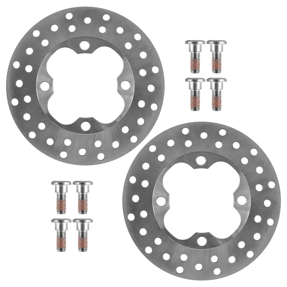 2 Front Brake Disc Rotor fits Honda Rancher 420 TRX420FM 4x4 2009-2013 w/ Bolt — 第 4/4 张图片