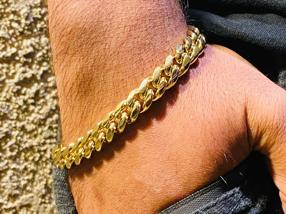 10mm Miami Cuban Link Bracelet 