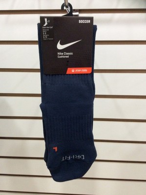 navy nike soccer socks