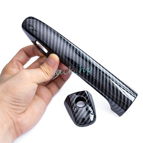 Cubierta de manija de puerta para Subaru Outback 2020-2022 + fibra de carbono circundante - Imagen 5 de 8