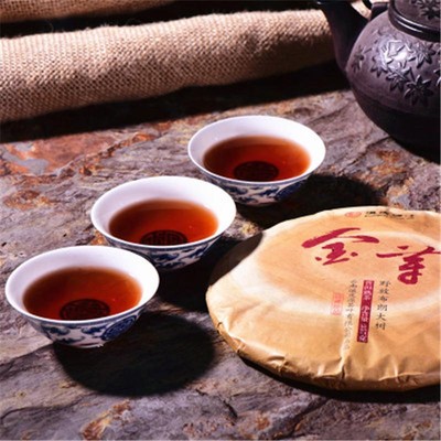 357g Puerh Reifer Tee Wilder Puer Tee Golden Bud Pu Er Palace Sieben Kuchen Tee