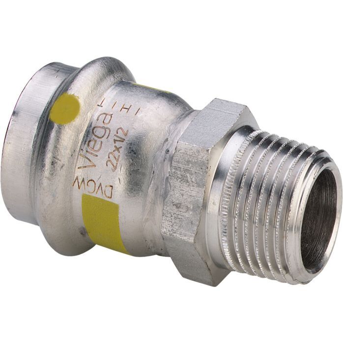 Viega Sanpress Inox G Übergangsstück 486808 35 мм x R 1 1/4, Сталь