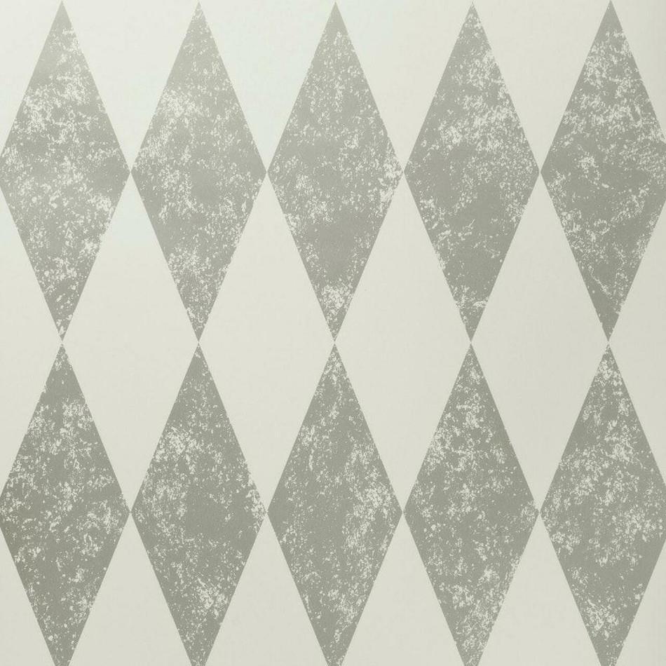 Clarke and Clarke Tortola Nickel Silver Wallpaper Metallic Effect Paste The Wall
