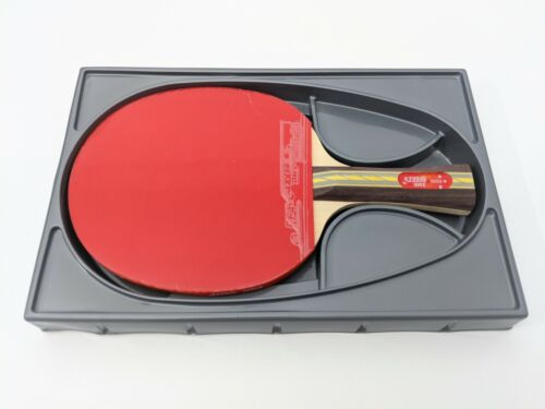 Pais de Ciudadania Parásito Sentirse mal Amortiguador Sistema De Manguera R-3002 Paleta de tenis de mesa raqueta de ping  pong Murciélago FL Shake-mano | eBay
