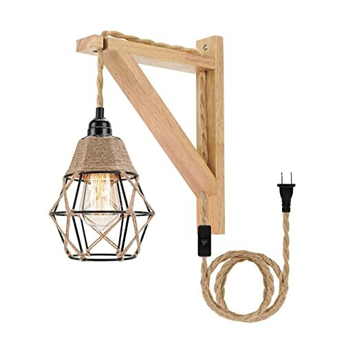 Plug in Wall Sconces Farmhouse Hanging 