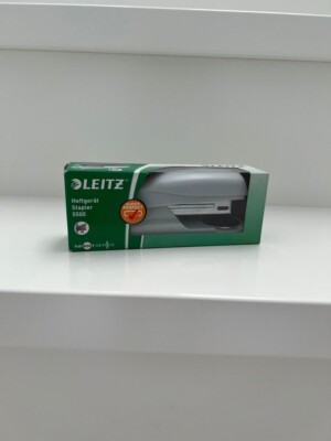 OVP Leitz NeXXt Büro Heftgerät Tacker Hefter 55000085 Grau inkl. 200 Klammern un