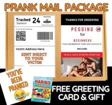 Pegging - Prank Mail Package - Sent Directly To Friend - Adult Joke Prank
