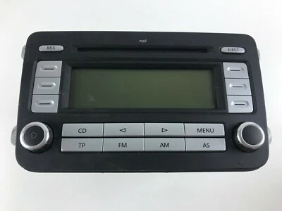L1789 VW CD Radio 1K0035186AD [Stecker / Code Nicht Inbegriffen] - Bild 1 von 4