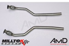 Milltek Audi S5 4.2 V8 Exhaust Non Resonated Flexi Pipes SSXAU223