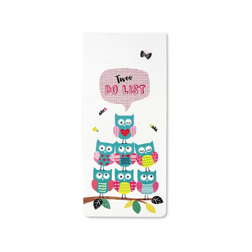 Twooly Fabulous Slim T0 - Do - List - Pad - Owl Ryramid - Imagen 5 de 7