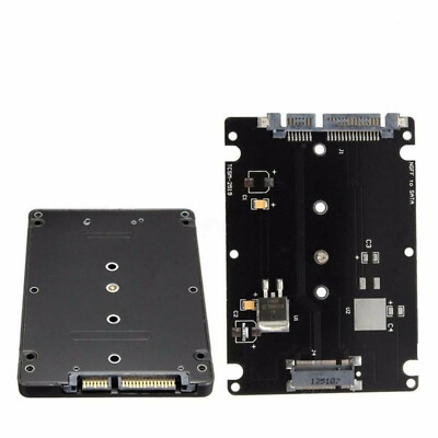 SATA M.2 SSD to 2.5  SATA NGFF SSD to SFF-8639 Adapter Access Hot 3DQ3