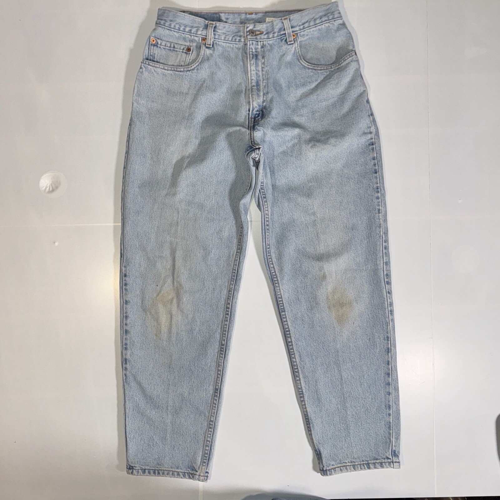 Vintage Levi's 560 Loose Fit Tapered Leg Jeans Size 34x30 (33x30) Blue