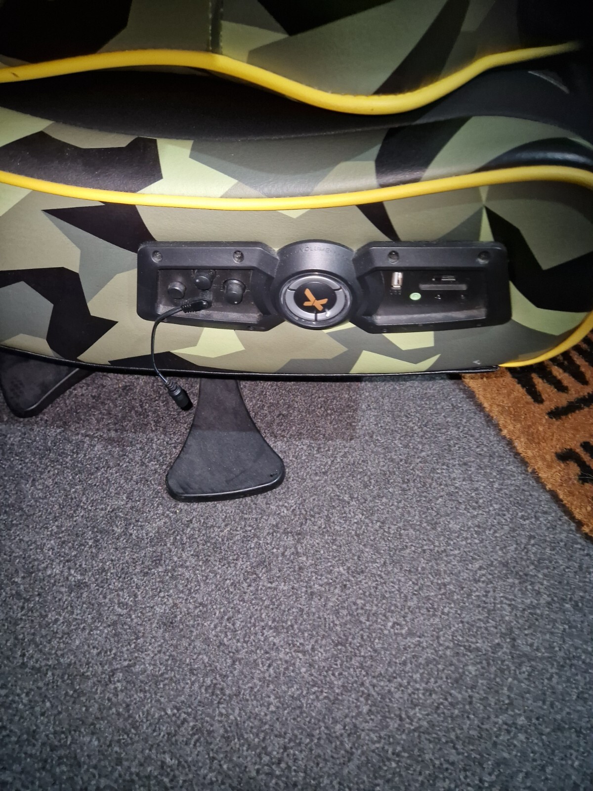 X Rocker Covert Dark Ops 2.1 Wireless Audio Gaming Chair for sale