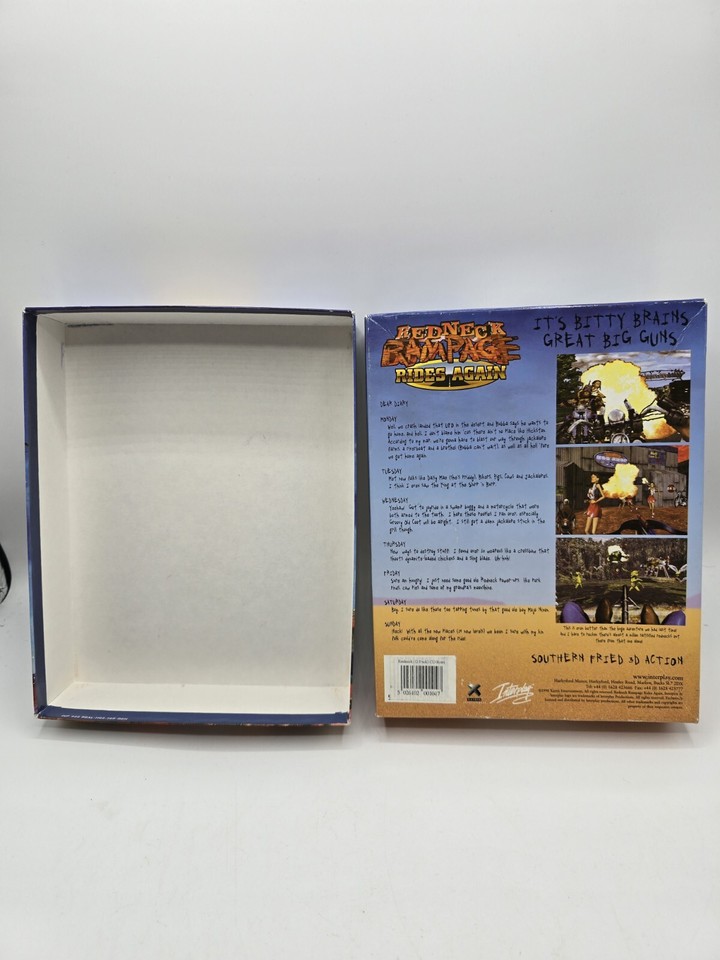 Redneck Rampage Rides Again Big Box PC CD-ROM Game - Vintage - VGC ...