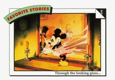 1991 Impel Disney Favorite Stories Through The Looking Glass  "E" #32 Card 