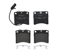 Brembo Brake Pad Set Front With Anti-Squeak Plate Fits VW California Transporter