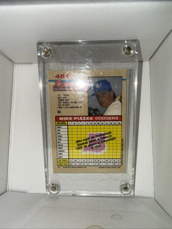 Bowman 1992 - Mike Piazza #461 (RC) Foto 2 de 2