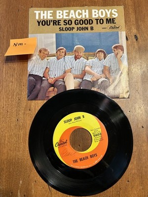 The Beach Boys - Sloop John B - 1966 - 45 RPM w/ Pic Sleeve NM-