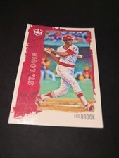 2021 Panini Diamond Kings - Lou Brock #26