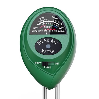Plant Moisture Meter, 3 in 1 Soil Moisture Light pH Tester, Soil Probe Test K...