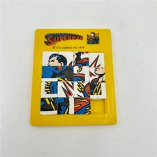 SUPERMAN 1978 DC COMICS PLASTIC SLIDING TILE PUZZLE