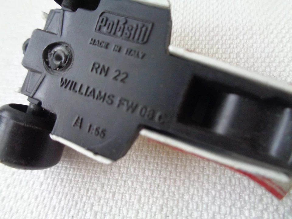 POLISTIL MODELLINO GIOCATO SCALA 1:55 WILLIAMS FW 08 C RN 22 NO SCATOLA - Immagine 4 di 4