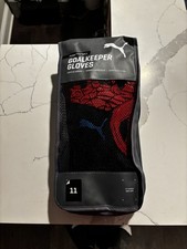 PUMA FutureGrip Goalkeeper Gloves Future Grip 19.1 Red Blast Size 11 Soccer