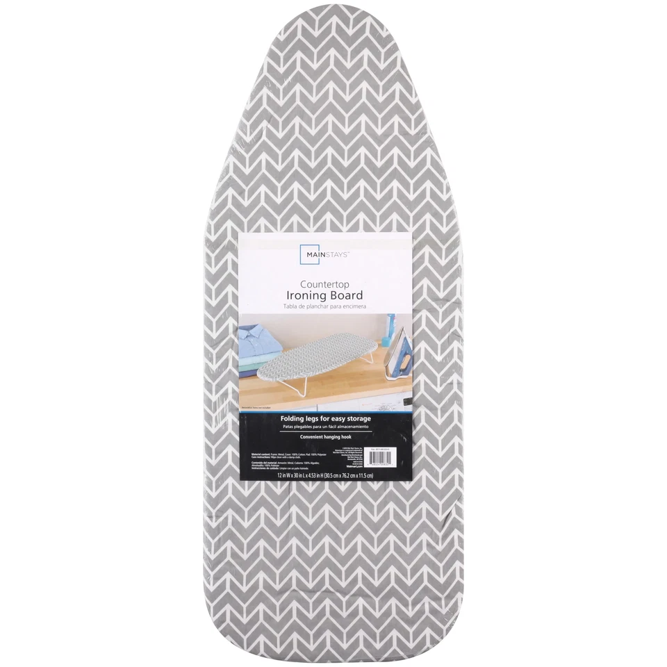 Mainstays Countertop Ironing Board- 30.2" X 12", Compact, Dorm, Laundry Room, Cl - Image 2 of 4