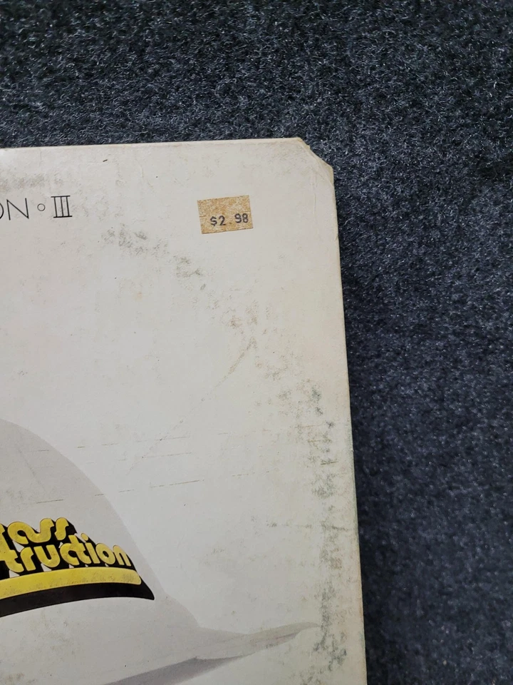 Vintage Brass Construction III Vinyl Record 1977 Funk Soul Album United Artists Foto 3 de 4