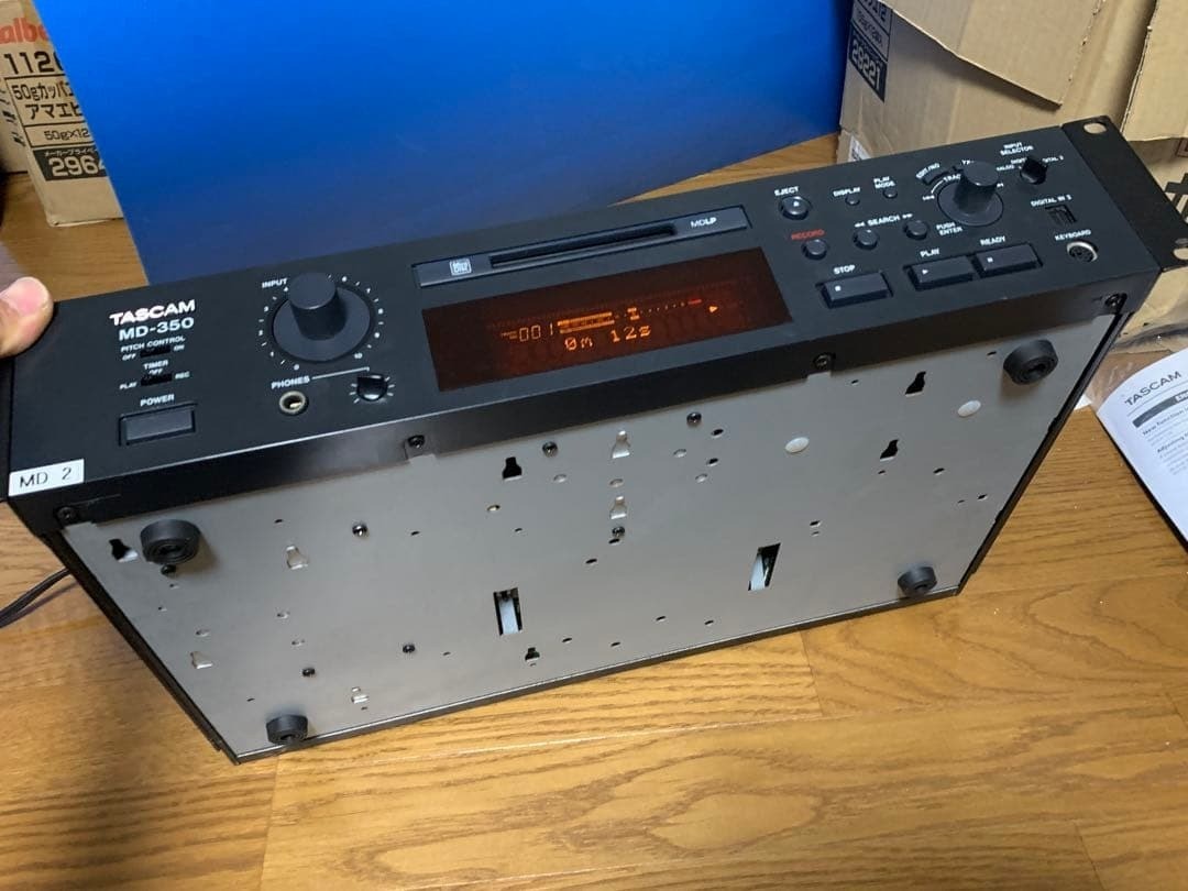 Tascam MD-350 MiniDisc Player & Recorder for sale online | eBay