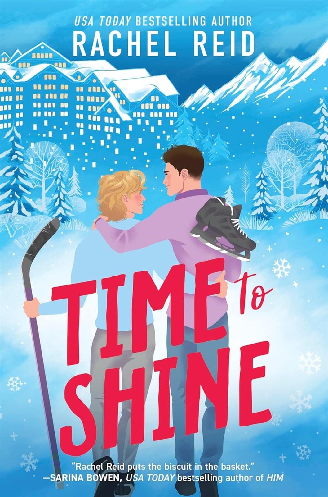 Time To Shine Book Paperback Rachel Reid Softcover Novel